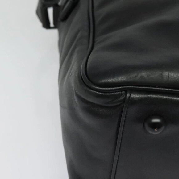 LOUIS VUITTON Monogram Difference Clarkson Bag Leather Black M92402 Auth BA4980 - Picture 4 of 16